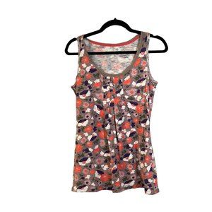 Boden Floral Sleeveless Tank Top Blouse US Size 4 and UK Size 8